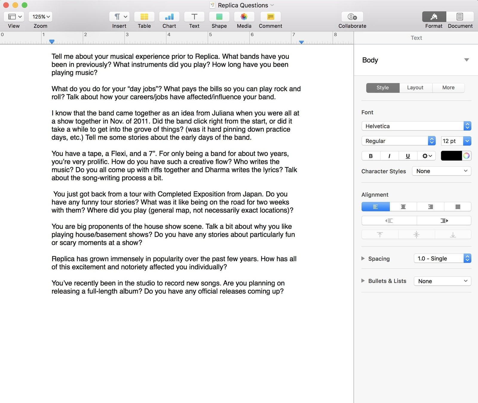 iwork on mac for word documents